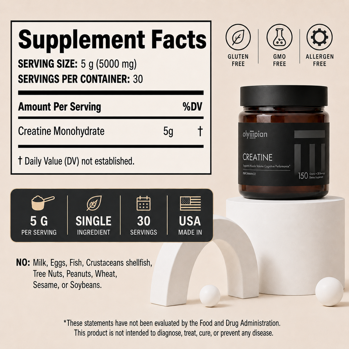 Creatine - 30 Servings