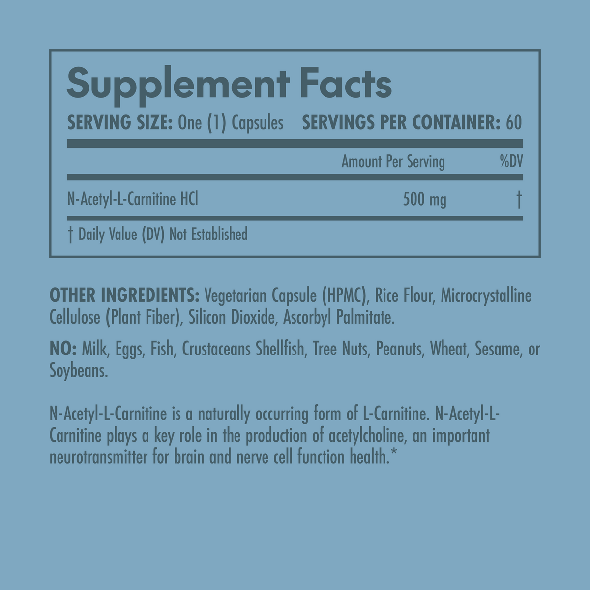 Acetyl L-Carnitine Olympian Labs Acetyl L-Carnitine Olympian Labs