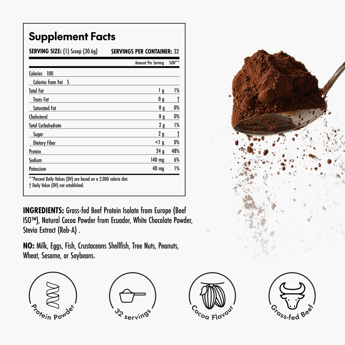 24g Beef Protein Isolate