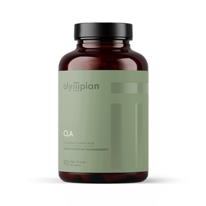 Olympian Labs CLA supplement bottle on a white background