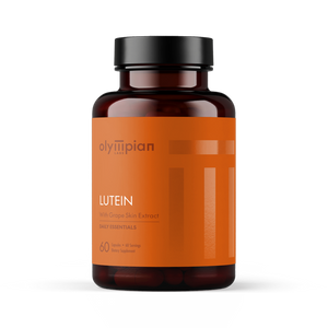 Olympian Labs Lutein Bottle on a white background
