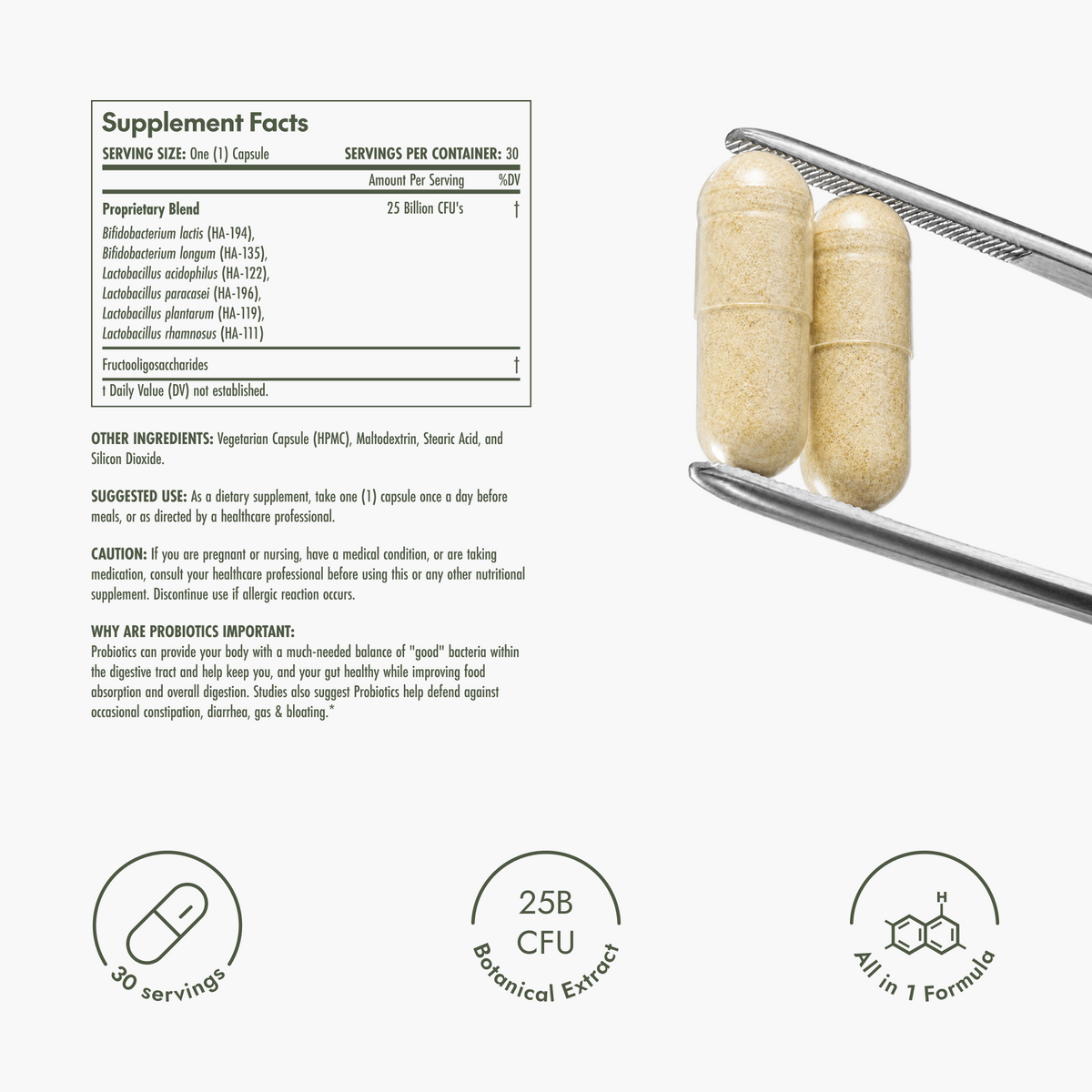 Complete Pre & Probiotic (25 Billion CFU)