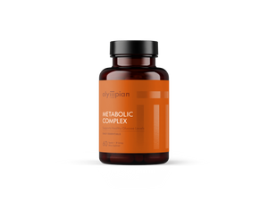 Olympian Labs Metabolic Complex bottle on a white background