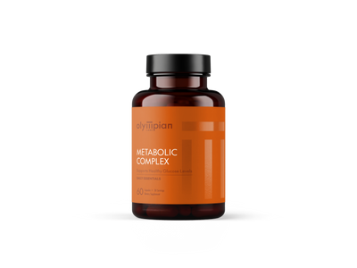 Olympian Labs Metabolic Complex bottle on a white background