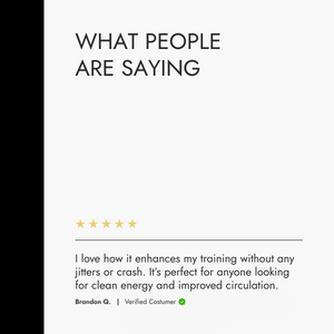 Text-based interface showing customer review with five-star rating and description.