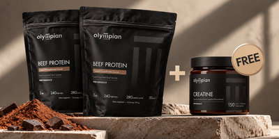 2 × 2LB Beef Protein + FREE Creatine