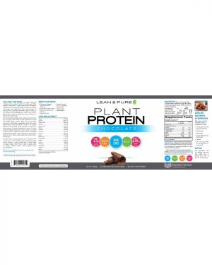 plant protein label
