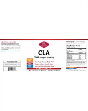 CLA 3000mg label