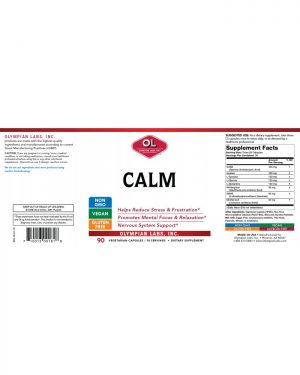 calm label