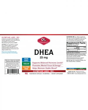 dhea label