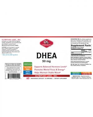 DHEA label