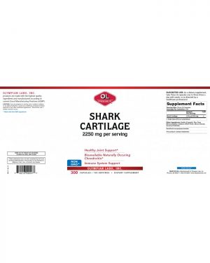 Shark Cartilage large label