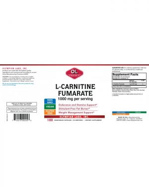 carnitine Fumarate 1000 label