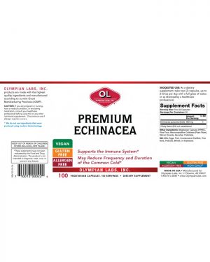 Echinacea label