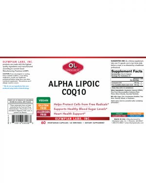 alpha lipoic coq10 label
