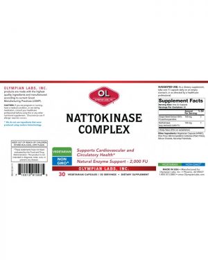 Nattokinase label