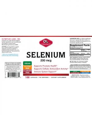 Selenium label