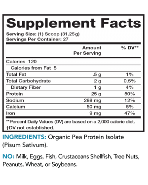 LP pea protein sfp