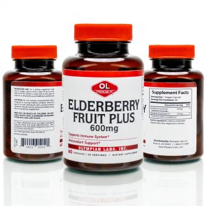 Elderberry Fruit Plus 3 bottle image