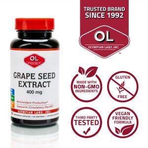 grape seed nongmo, gluten free, 3rd party tested, vegan friendly
