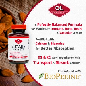 Vitamin K2 + D3 - 60 Capsules - Image 4