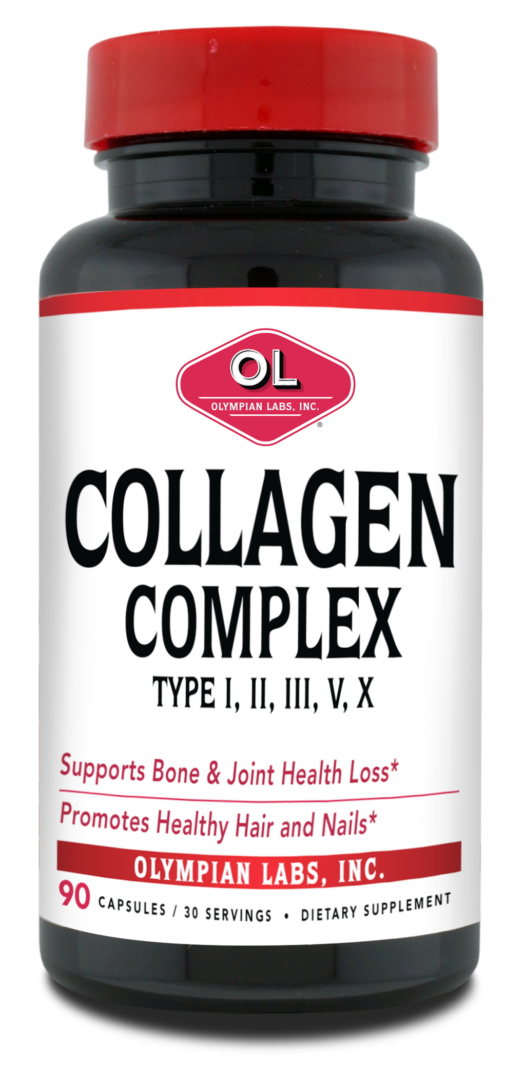 Collagen Complex Type I, II, III, V, X | Olympian Labs