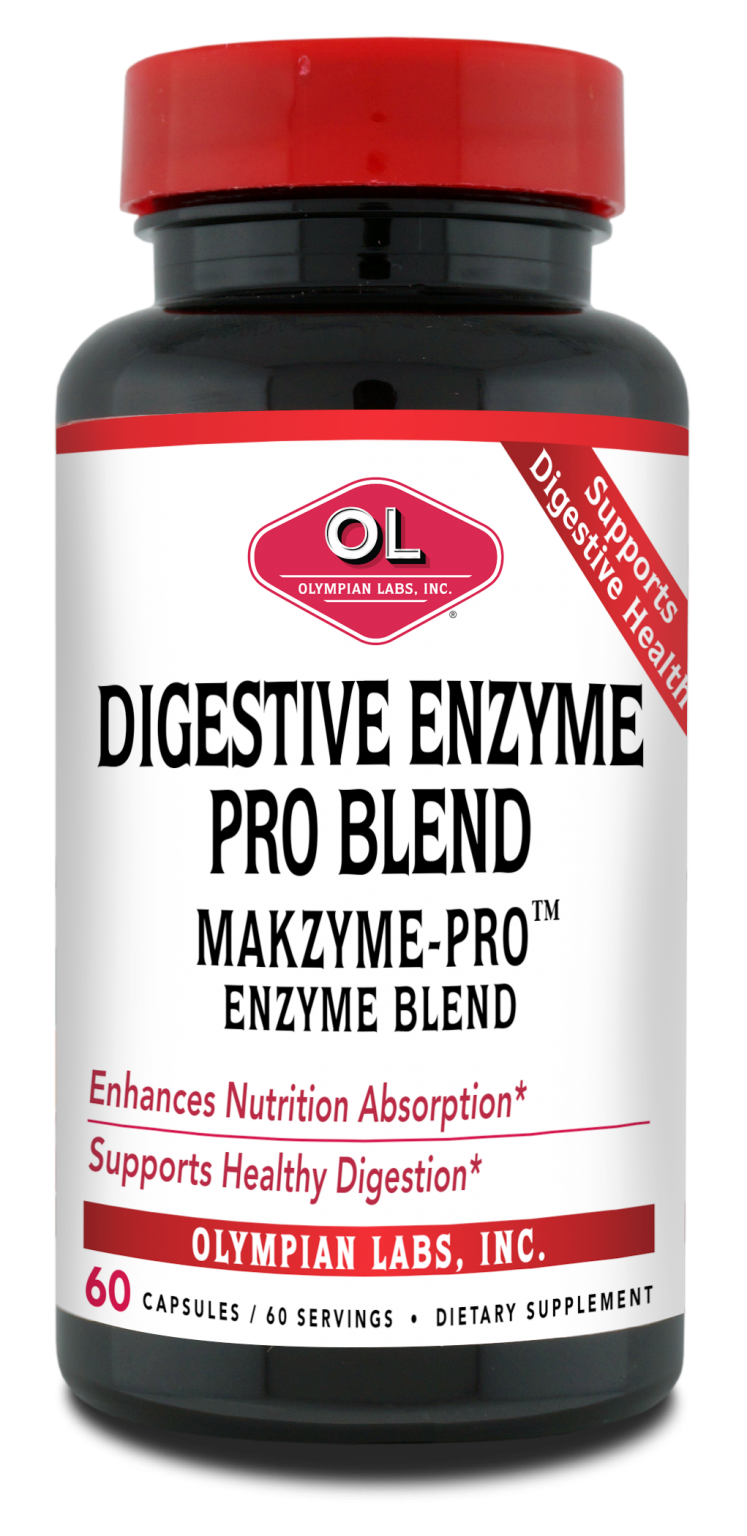 Digestive Enzyme Pro Blend MakzymePro Enzyme Blend Olympian Labs