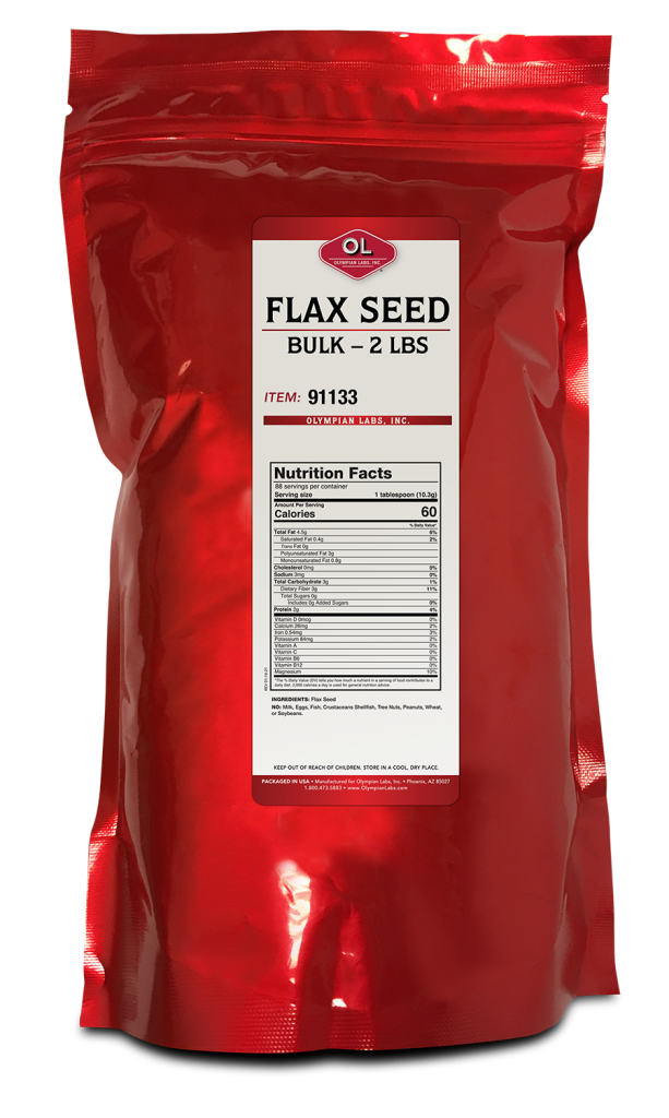 Flax Seeds (2 LBS) Olympian Labs