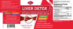 Liver Detox Label