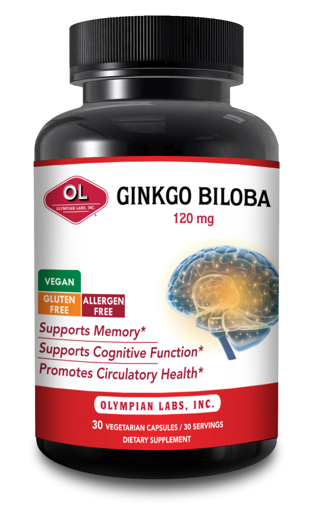 Ginkgo Biloba 120mg Olympian Labs