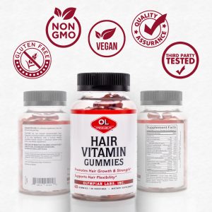 hain gummy nongmo, vegan, 3rd party tested