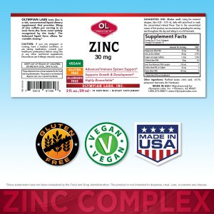 zinc complex label