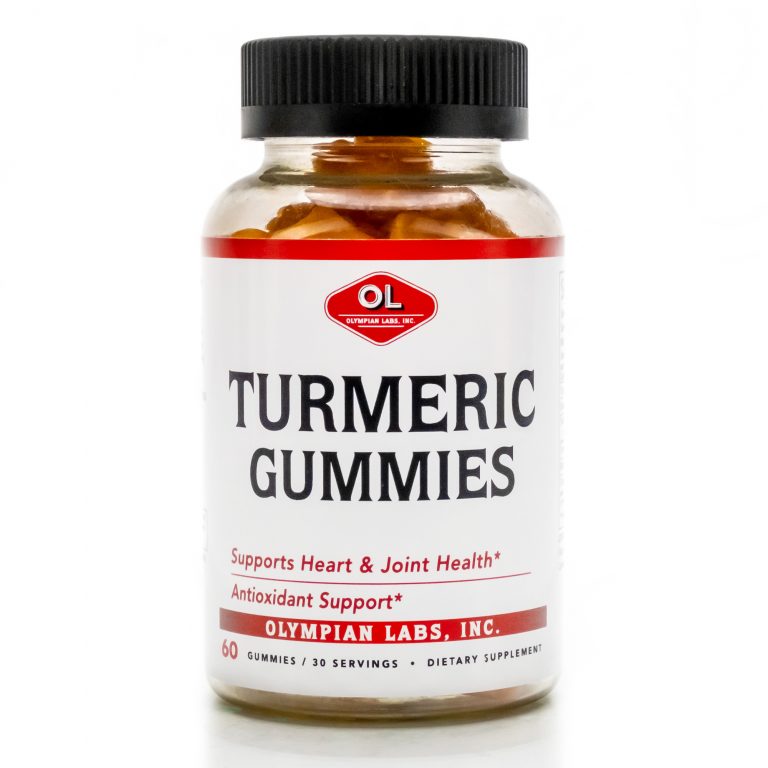 Turmeric Gummies, Ginger Flavored (60 Gummies) Olympian Labs