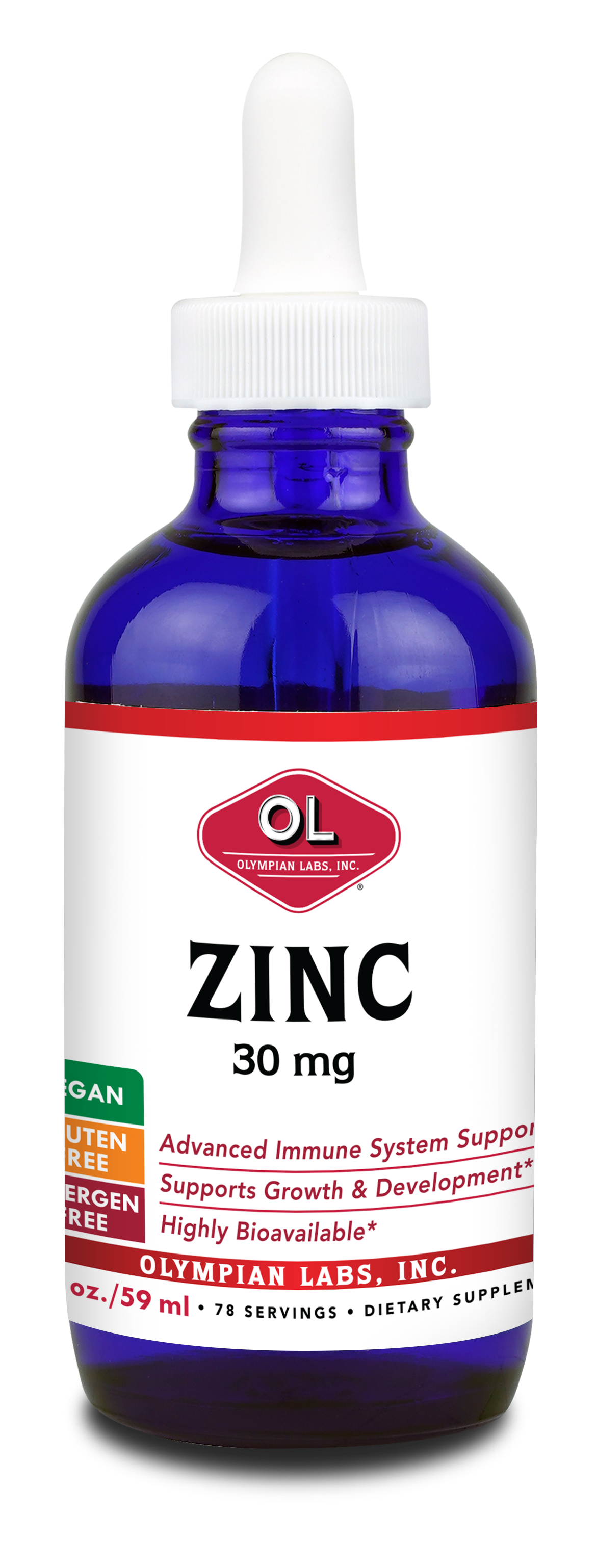 Liquid Zinc Olympian Labs