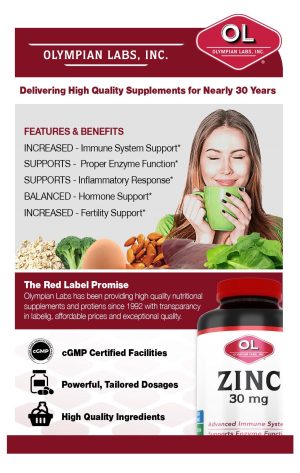 zinc capsules 30mg